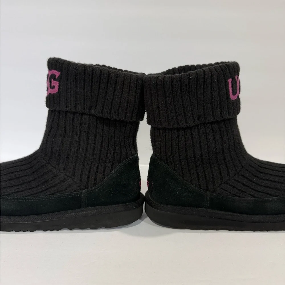 UGG CARDY KNIT BOOTS FOR BIG GIRL SIZE 4
